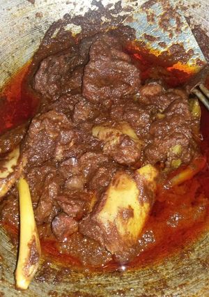 Foto resep Rendang ayam kampung