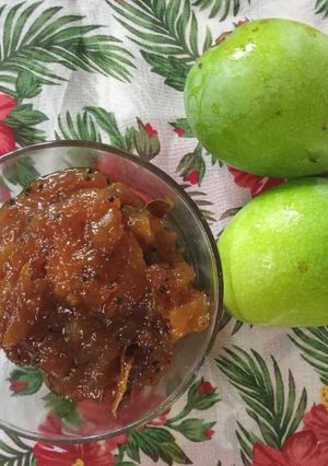 গুড় দিয়ে আমের জেলি চাটনি (gur diye aamer jelly chutney recipe in Bengali) রেসিপির প্রধান ছবি