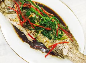 Foto resep Tim ikan kerapu ala Hongkong