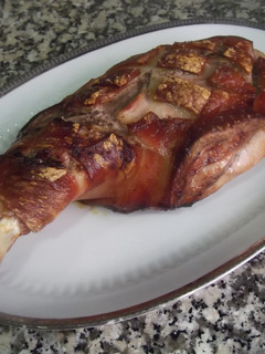 Una foto de Paletilla de cerdo al horno