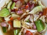Acar mentah favorit keluarga