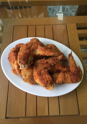 Hình của món Cánh gà chiên.