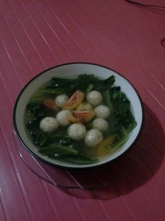 Foto resep Sup bakso tempe endos