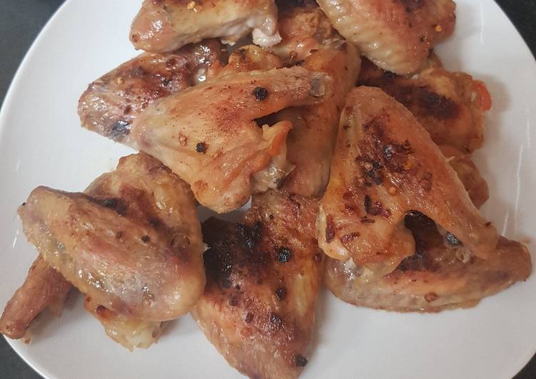 My Chinese Salt Pepper Sesaoned Chicken Wings😘