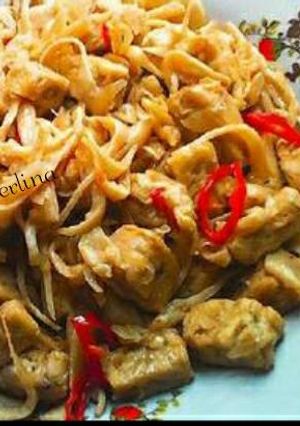 Foto resep Tempe oseng jamur tiram