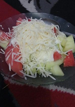 Foto resep Salad buah