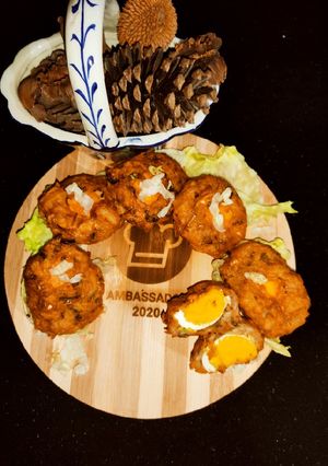 A picture of Egg in Potato Nest 😋.