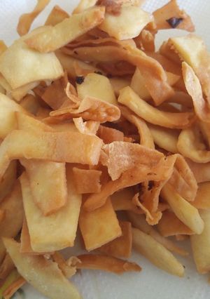 A picture of Deep fried pastry dough.