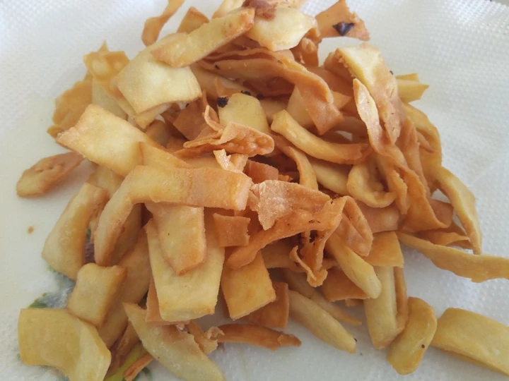 Easy Steps to Prepare Recipes Deep fried pastry dough the Delicious Tasty.