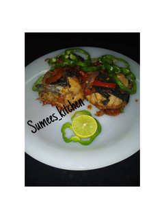 A picture of My Super Tasty Peppered Fish.