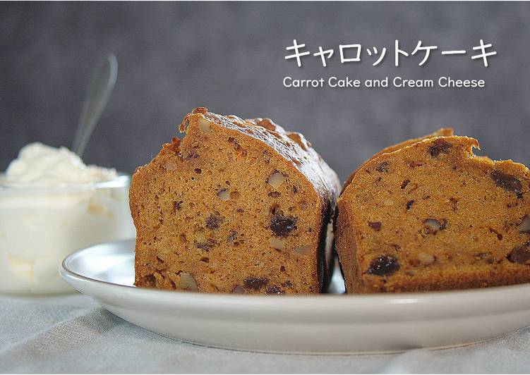 Recipe of Any-night-of-the-week Carrot Cake 【Recipe Video】