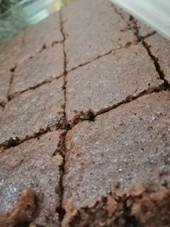 صورة لوصفة كيك الكاكاو لذيذة جداً 😋