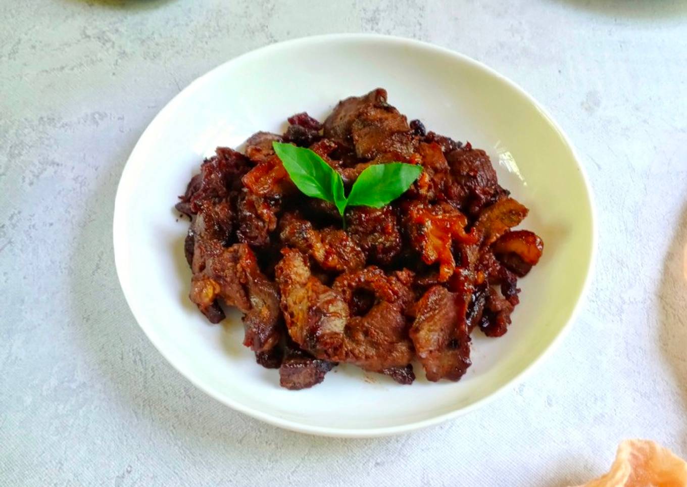 Kambing Goreng Kecap