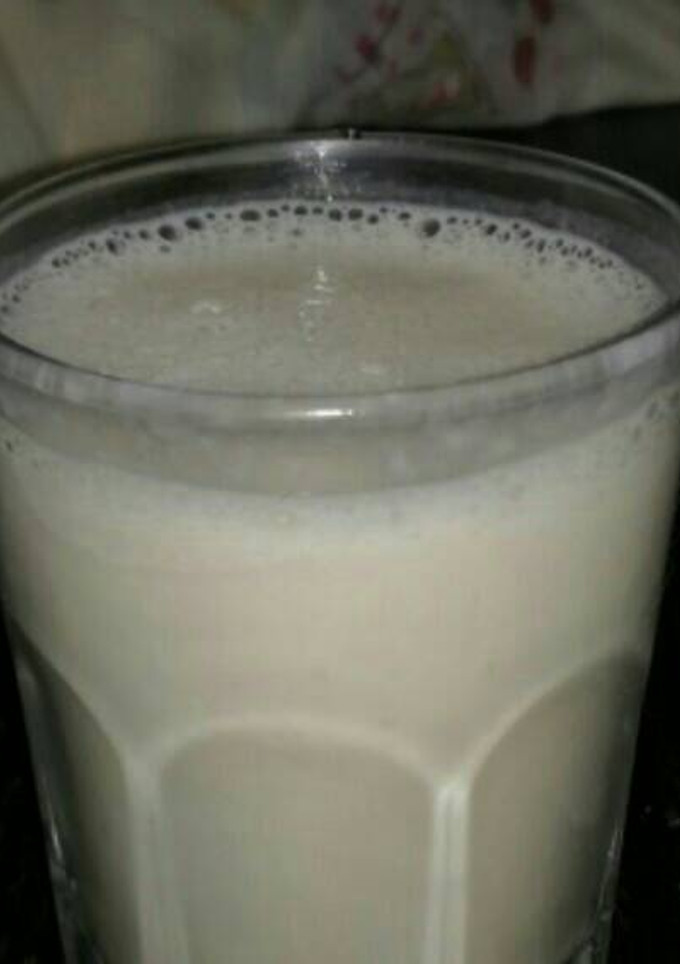 Una foto de Batido de plátano con toque de vainilla