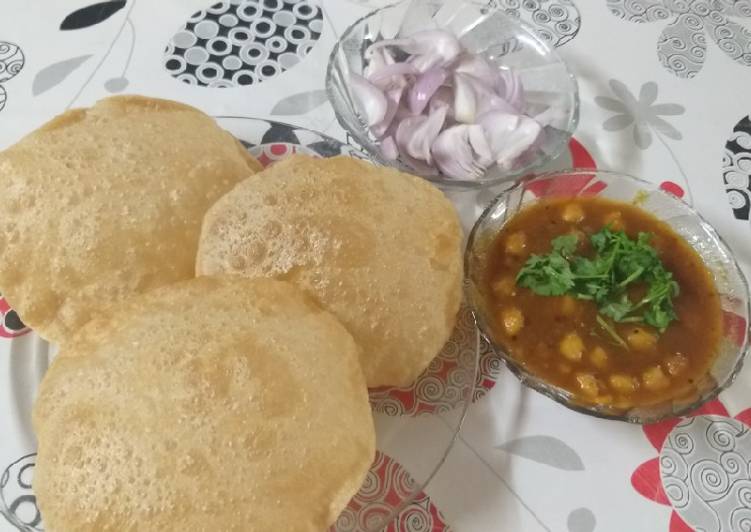 # GA 4 week 6# ChickPeas #Chole Bhature&hellip; # Enjoyed..