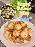 Thai Coconut Rice Pancakes (Khanom Krok) in a Takoyaki Pan – Blender Recipe