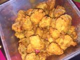 Cemilan tempe goreng pedas