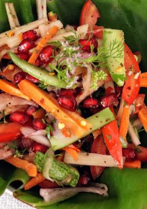 A picture of Healthy salad.