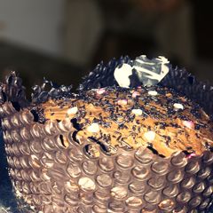 A picture of Nuttella choco cake.