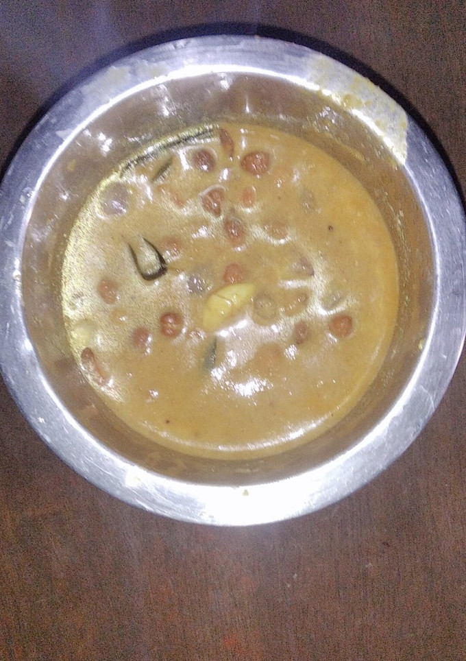 கருப்பு கொண்டை கடலை குழம்பு செய்முறை முக்கிய புகைப்படம்