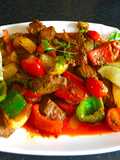 Liver Jalfirizi: (Kaleji Jalfirizi)