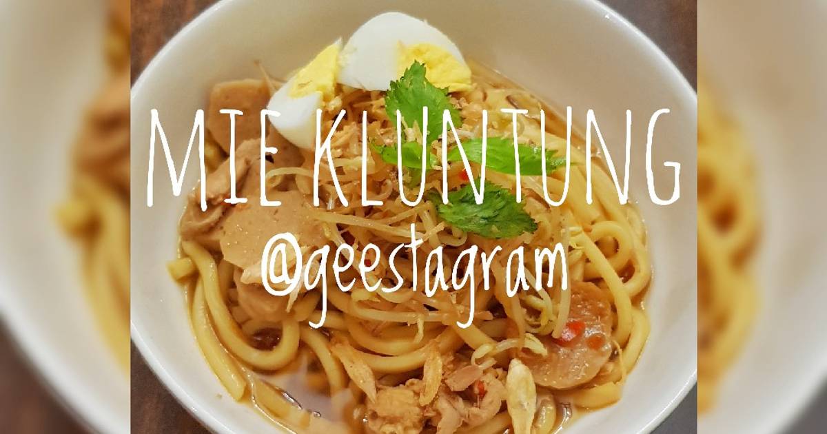 Resep 47 Mie Kluntung Jawa Oleh Geestagram Cookpad