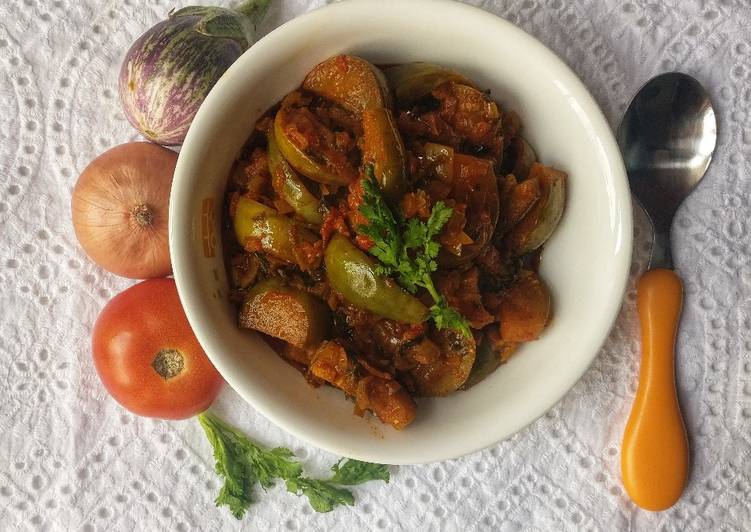 My Grandma Brinjal curry