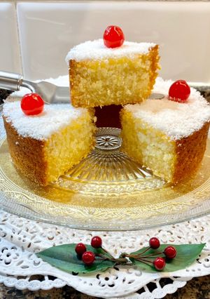 Una foto de Pastel de tapioca