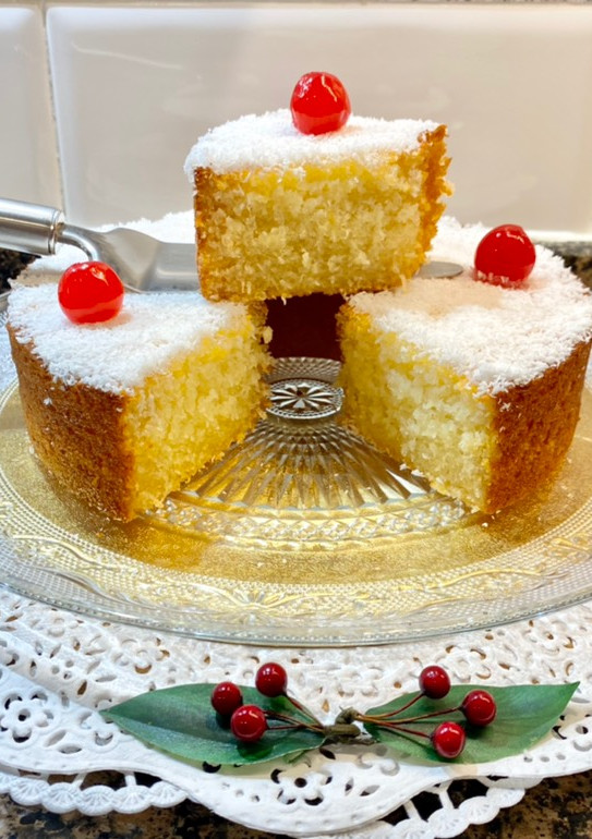Una foto de Pastel de tapioca