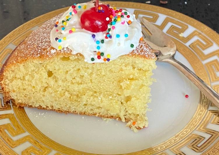 Steps to Make Homemade Yoghurt cake