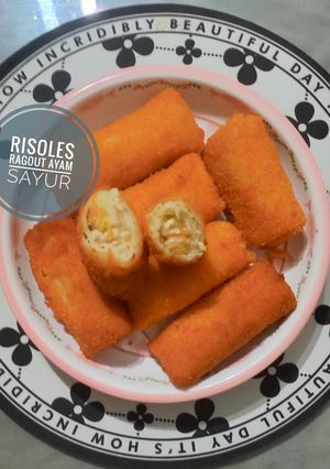 Foto resep Risoles Ragout Ayam Sayur🌯