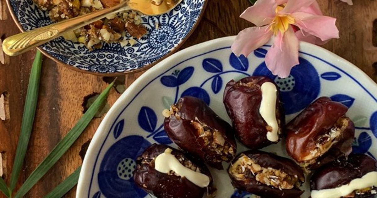 Stuffed Dates| Ramadan Special Recipe by MrsRiasat Ali - Cookpad