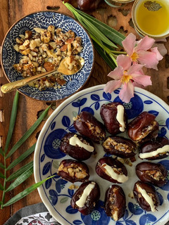 A picture of Stuffed Dates| Ramadan Special.