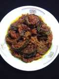 টমেটো দিয়ে বেগুন ভুনা