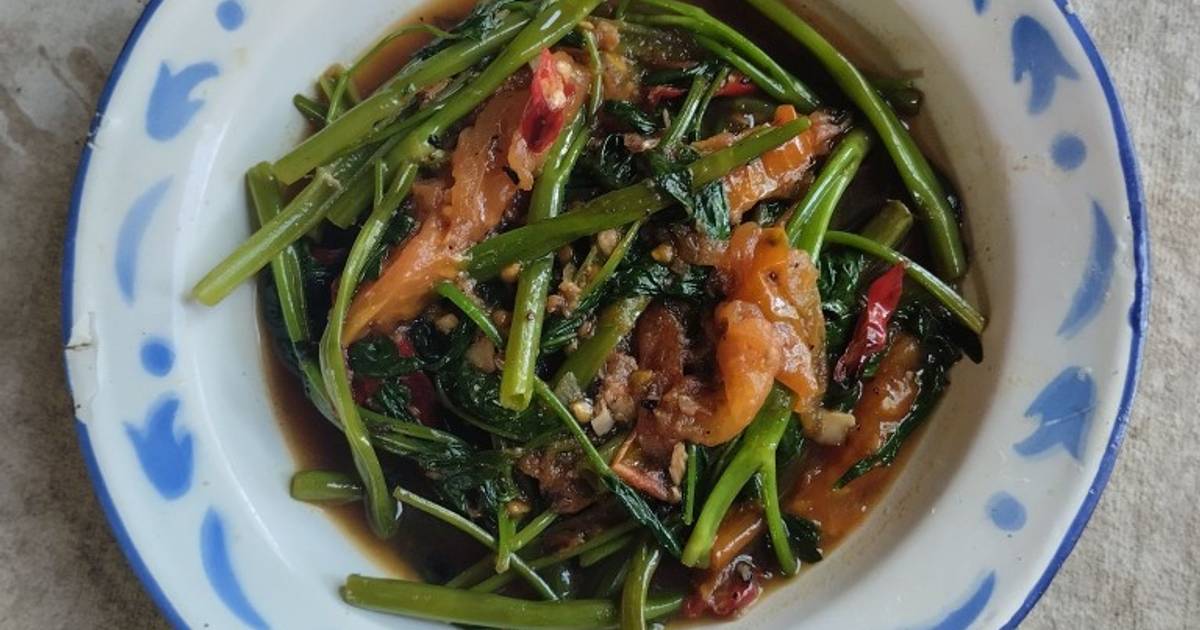 Resep Oseng Kangkung Terasi Oleh Oliveia Faizin Cookpad