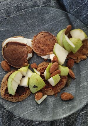 Φωτογραφία της συνταγής Pancakes μπανάνας