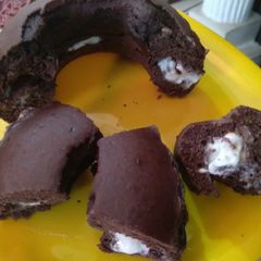 A picture of Chocolate Freezer Cake.