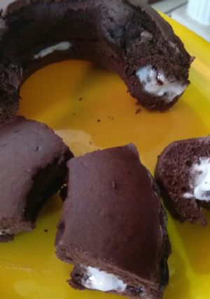A picture of Chocolate Freezer Cake.