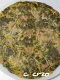 Tortilla de hoja borraja con bacon