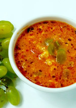A picture of Savoury Shahi Grapes.