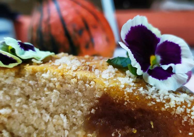 Torta rustica con farina integrale di riso e confettura di zucca🎃🎃🎃🎃