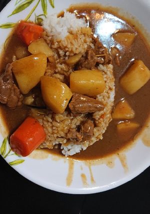 咖哩羊肉 的食譜成品照片