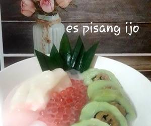 Resep Mudah Es pisang ijo Lezat Mantap Resep Mudah Es pisang ijo Lezat Mantap