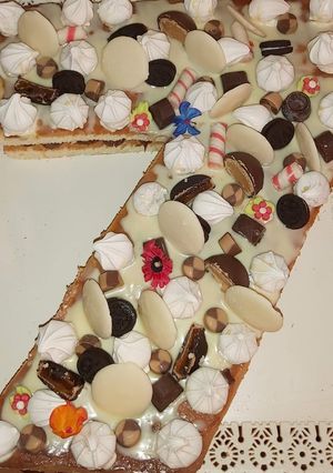 Una foto de Torta numérica muy fácil!!