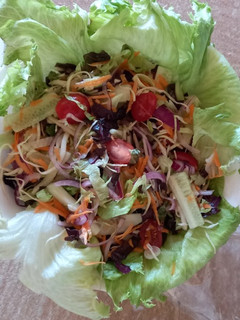 A picture of Yummy vegetable salad.
