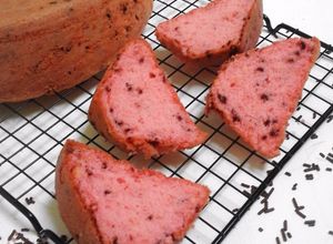 Foto resep Bolu Nutrijell Stroberi