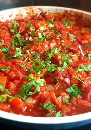 Fitt salsa szósz recept fotója