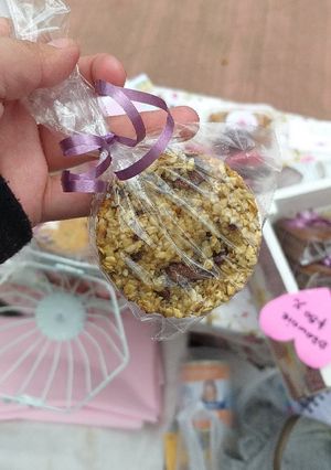 Una foto de Cookie de Avena, Banana y chocolate!