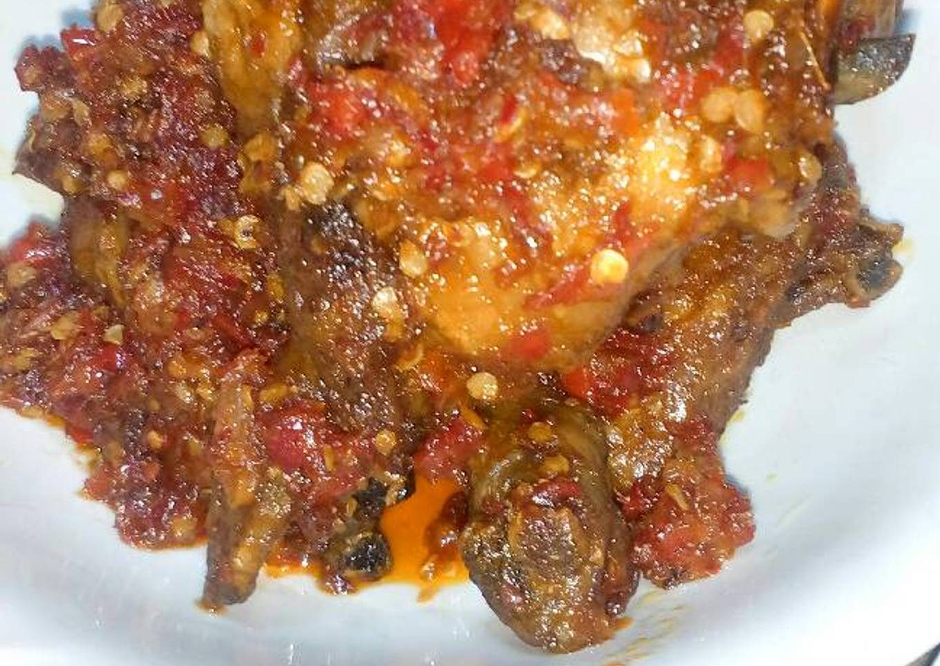 Ayam balado anti langu