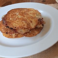 A picture of BOXTY (Irish Potato Pancake)#BreakfastIdeas.